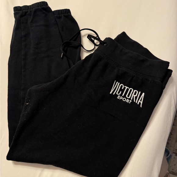Victoria's Secret Pants - Victoria's Secret Black Joggers